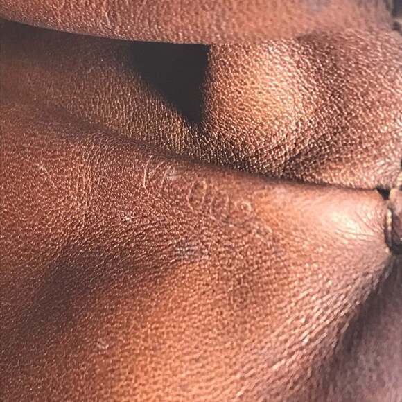 LOUIS VUITTON Brown Monogram Leather Pochette Shoulder Bag - Picture 16 of 16